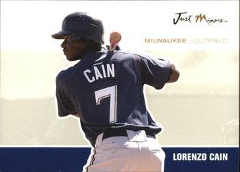 2007 Just Autographs #JA-07 Lorenzo Cain Front