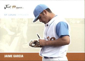 2007 Just Autographs #JA-16 Jaime Garcia Front