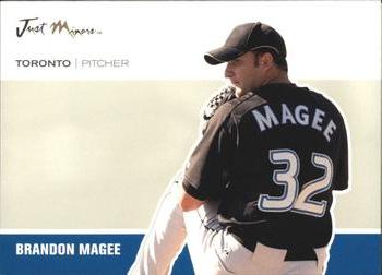 2007 Just Autographs #JA-28 Brandon Magee Front