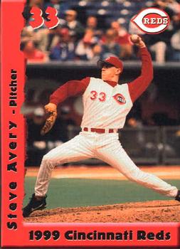 1999 Kahn's Cincinnati Reds #NNO Steve Avery Front