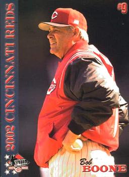 2002 Kahn's Cincinnati Reds #NNO Bob Boone Front