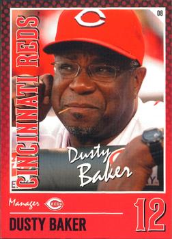 2008 Kahn's Cincinnati Reds #NNO Dusty Baker Front