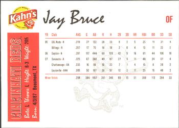 2008 Kahn's Cincinnati Reds #NNO Jay Bruce Back
