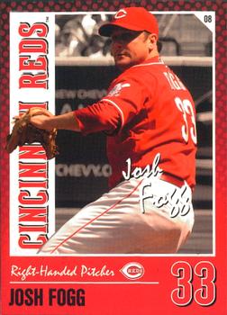 2008 Kahn's Cincinnati Reds #NNO Josh Fogg Front