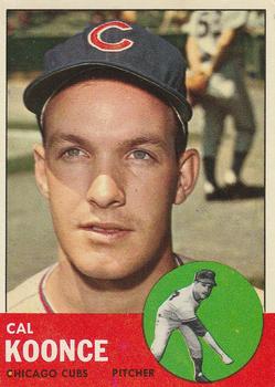 1963 Topps #31 Cal Koonce Front