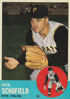1963 Topps #34 Dick Schofield Front