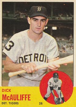 1963 Topps #64 Dick McAuliffe Front