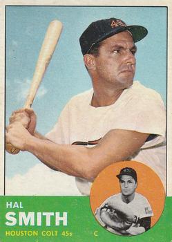 1963 Topps #153 Hal Smith Front