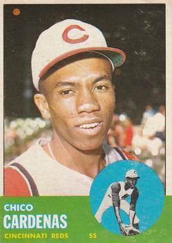 1963 Topps #203 Chico Cardenas Front