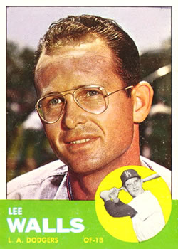 1963 Topps #11 Lee Walls Front