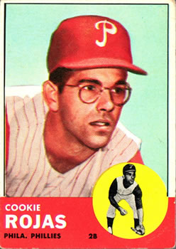 1963 Topps #221 Cookie Rojas Front