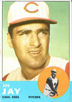 1963 Topps #225 Joe Jay Front
