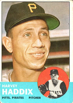 1963 Topps #239 Harvey Haddix Front