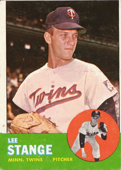 1963 Topps #246 Lee Stange Front