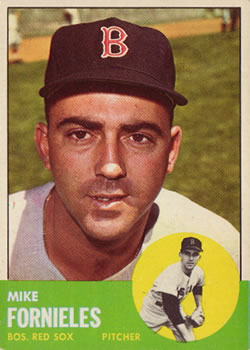 1963 Topps #28 Mike Fornieles Front