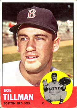 1963 Topps #384 Bob Tillman Front