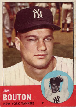 1963 Topps #401 Jim Bouton Front