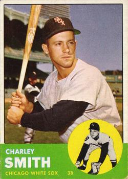 1963 Topps #424 Charley Smith Front