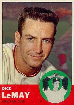 1963 Topps #459 Dick LeMay Front