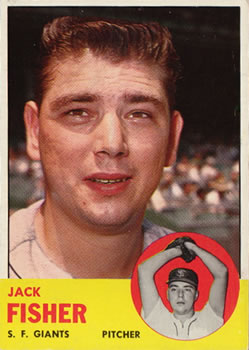 1963 Topps #474 Jack Fisher Front