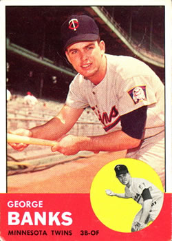 1963 Topps #564 George Banks Front