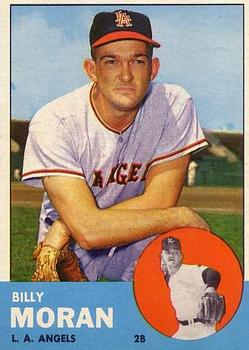 1963 Topps #57 Billy Moran Front