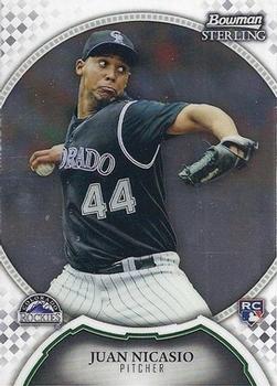 2011 Bowman Sterling #26 Juan Nicasio Front
