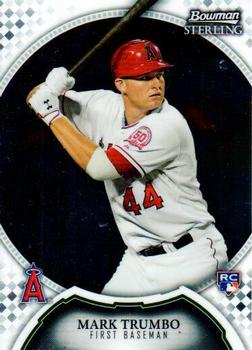 2011 Bowman Sterling #18 Mark Trumbo Front