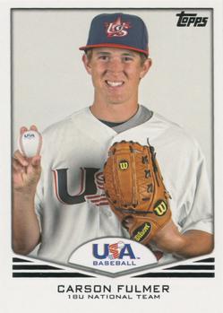 2011 Topps USA Baseball #USA-49 Carson Fulmer Front