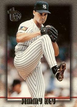 1995 Topps Embossed #128 Jimmy Key Front