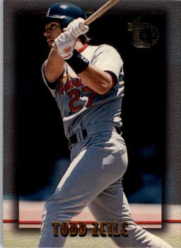 1995 Topps Embossed #132 Todd Zeile Front
