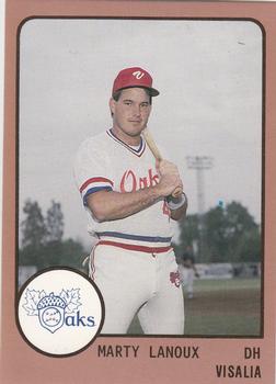 1988 ProCards #104 Marty Lanoux Front