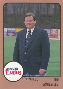 1988 ProCards #1077 Ron McKee Front