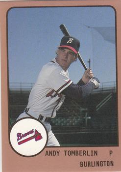 1988 ProCards #1129 Andy Tomberlin Front