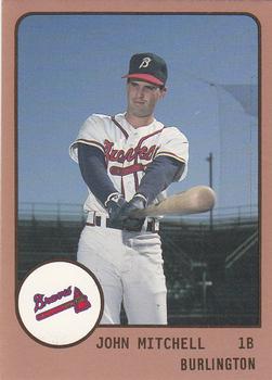 1988 ProCards #1133 John Mitchell Front