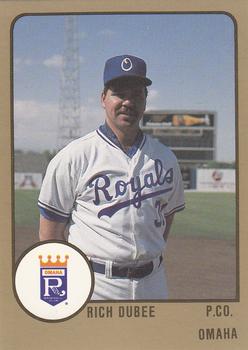 1988 ProCards #1494 Rich Dubee Front