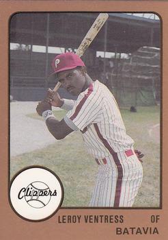 1988 ProCards #1666 Leroy Ventress Front