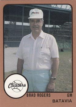 1988 ProCards #1691 Brad Rogers Front