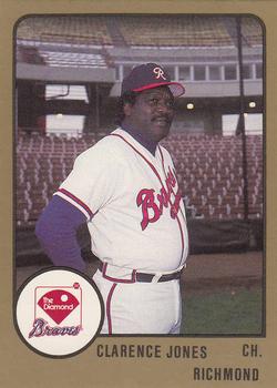 1988 ProCards #17 Clarence Jones Front