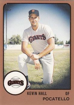 1988 ProCards #2093 Kevin Hall Front