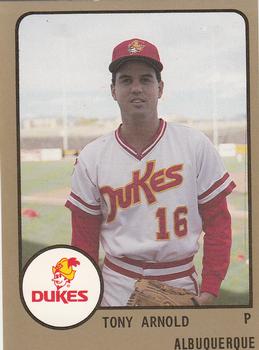 1988 ProCards #261 Tony Arnold Front
