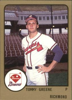 1988 ProCards #2 Tommy Greene Front