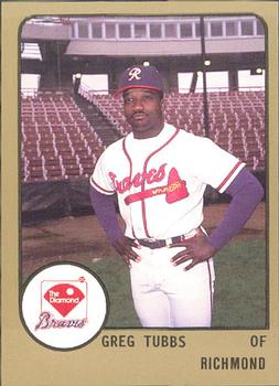 1988 ProCards #5 Greg Tubbs Front