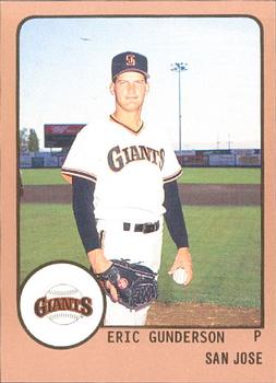 1988 ProCards #114 Eric Gunderson Front