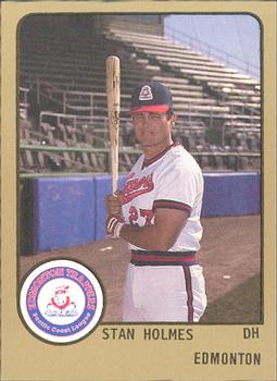 1988 ProCards #571 Stan Holmes Front