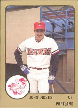 1988 ProCards #643 John Moses Front
