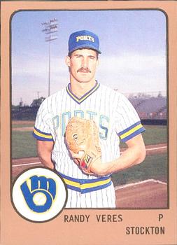 1988 ProCards #730 Randy Veres Front