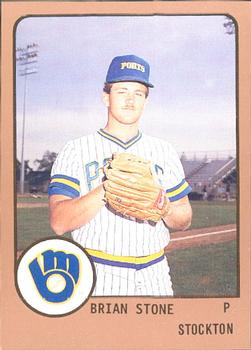 1988 ProCards #739 Brian Stone Front