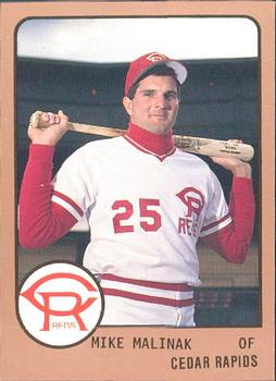 1988 ProCards #1164 Mike Malinak Front
