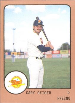 1988 ProCards #1229 Gary Geiger Front